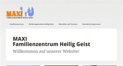 Desktop Screenshot of maxi.heiliggeist-ratingen.de